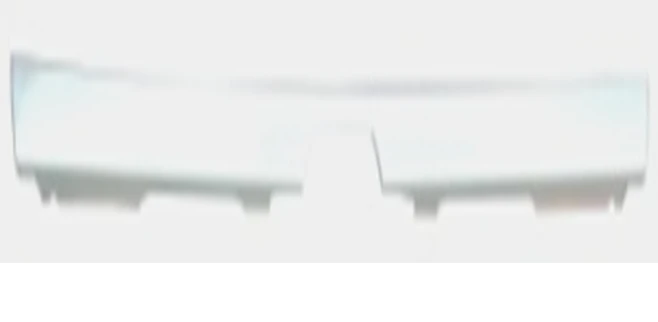 BUMPER CENTER UPPER(W) 17-ON (MAT-WHITE)